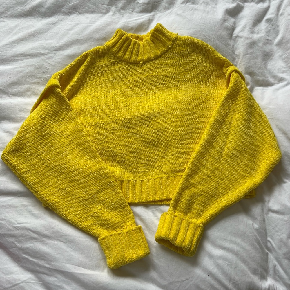 Yellow Urban Outfitters Sweater